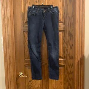 Size 27 Silver Skinny Jeans